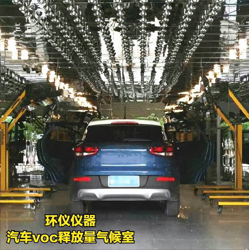 汽車(chē)整車(chē)voc釋放量氣候室檢測車(chē)內空氣質(zhì)量(圖1)