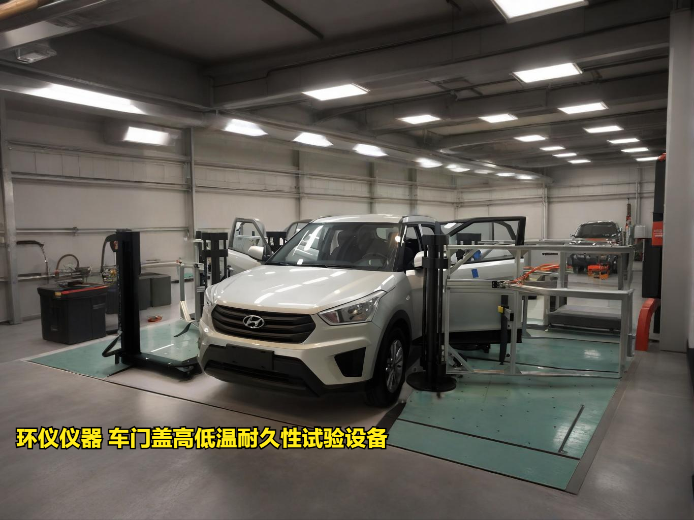 車(chē)門(mén)蓋高低溫耐久性試驗設備的技術(shù)方案(圖1)